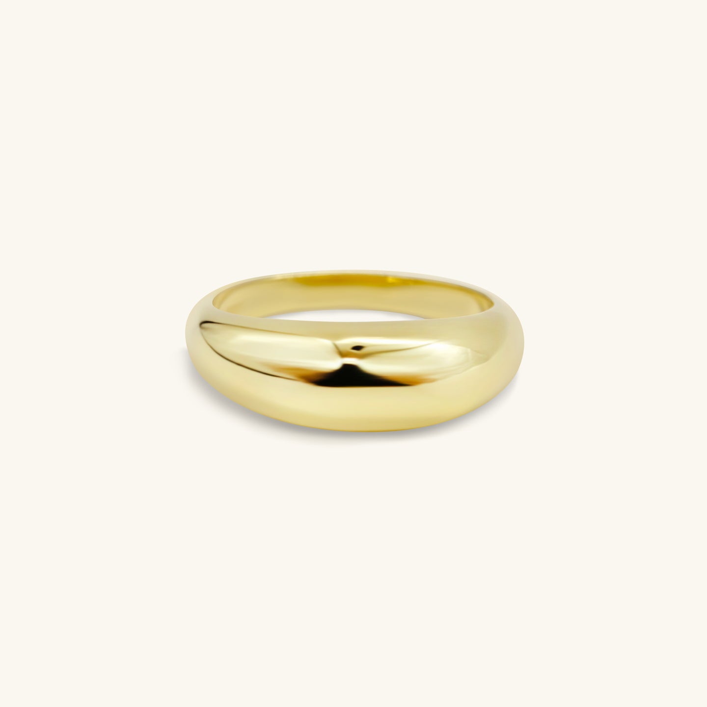 Dome Ring by HYMI in 14K Gold 